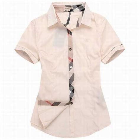 chemise burberry femme blanche